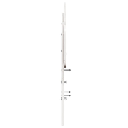 vidaXL Headboard White 150 cm Solid Wood Pine