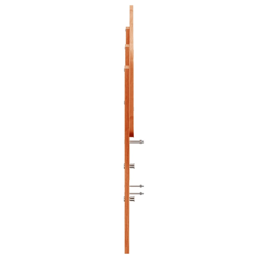 vidaXL Headboard Wax Brown 150 cm Solid Wood Pine