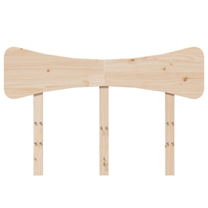 vidaXL Headboard 120 cm Solid Wood Pine