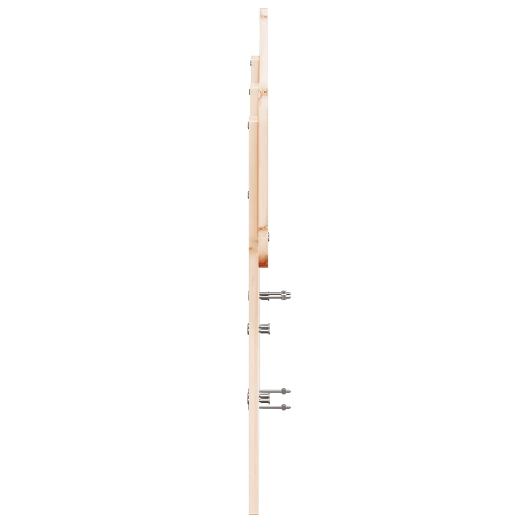 vidaXL Headboard 120 cm Solid Wood Pine
