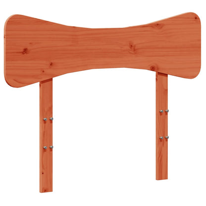 vidaXL Headboard Wax Brown 100 cm Solid Wood Pine