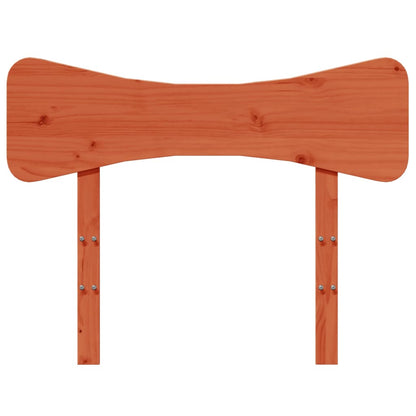 vidaXL Headboard Wax Brown 100 cm Solid Wood Pine