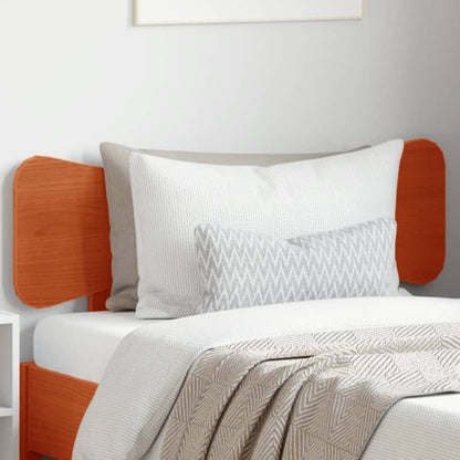 vidaXL Headboard Wax Brown 100 cm Solid Wood Pine
