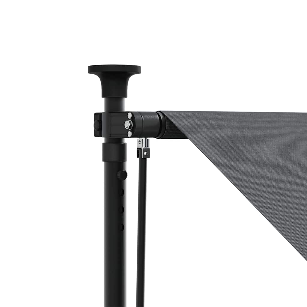 vidaXL Retractable Awning Anthracite 300x150 cm Fabric and Steel