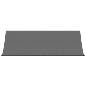 vidaXL Retractable Awning Anthracite 350x150 cm Fabric and Steel