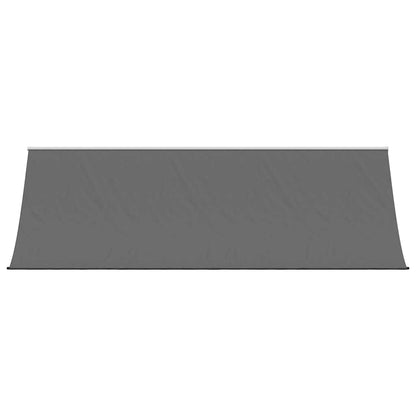 vidaXL Retractable Awning Anthracite 400x150 cm Fabric and Steel