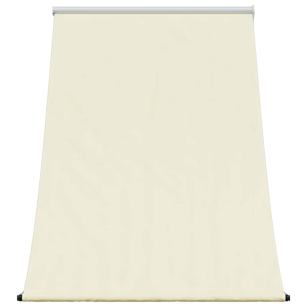 vidaXL Retractable Awning Cream 100x150 cm Fabric and Steel