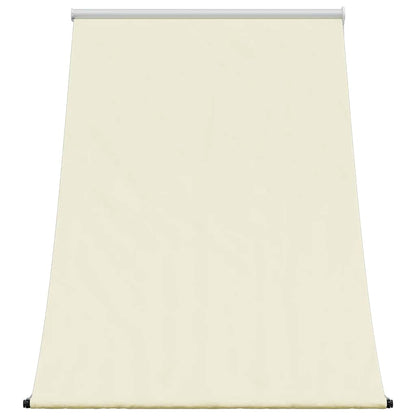 vidaXL Retractable Awning Cream 100x150 cm Fabric and Steel