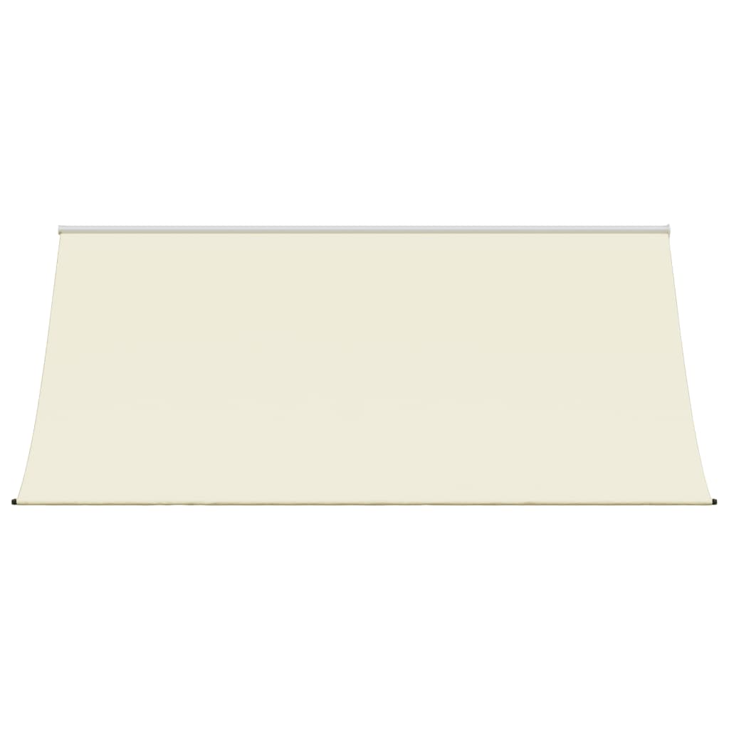 vidaXL Retractable Awning Cream 300x150 cm Fabric and Steel