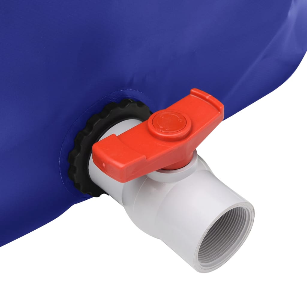 vidaXL Water Tank with Tap Foldable 100 L PVC