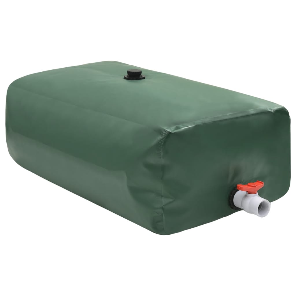 vidaXL Water Tank with Tap Foldable 360 L PVC