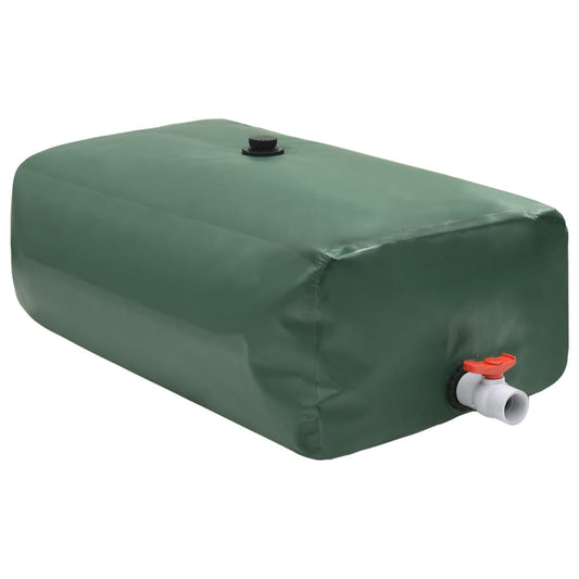 vidaXL Water Tank with Tap Foldable 360 L PVC