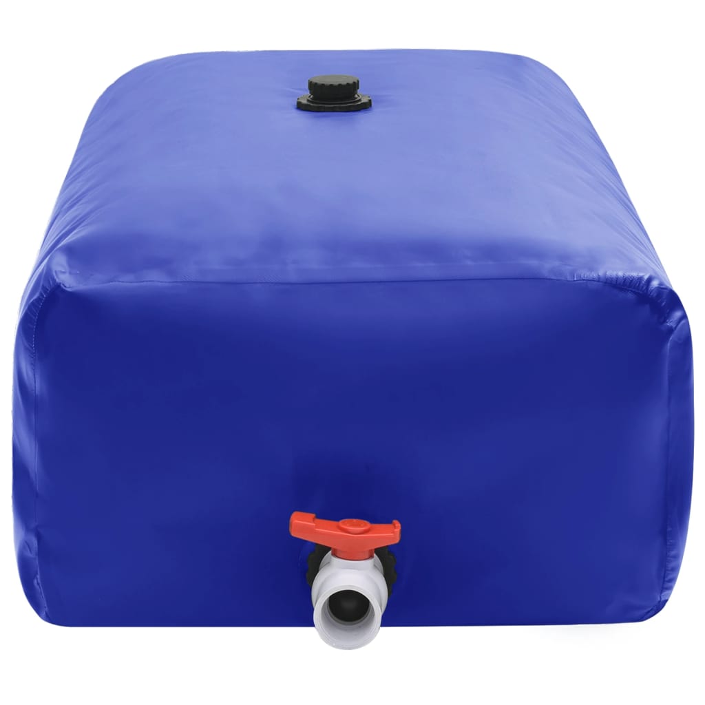 vidaXL Water Tank with Tap Foldable 1500 L PVC