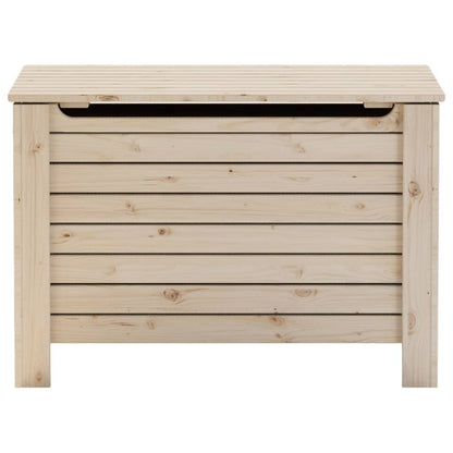 vidaXL Storage Box with Lid RANA 100x49x54 cm Solid Wood Pine