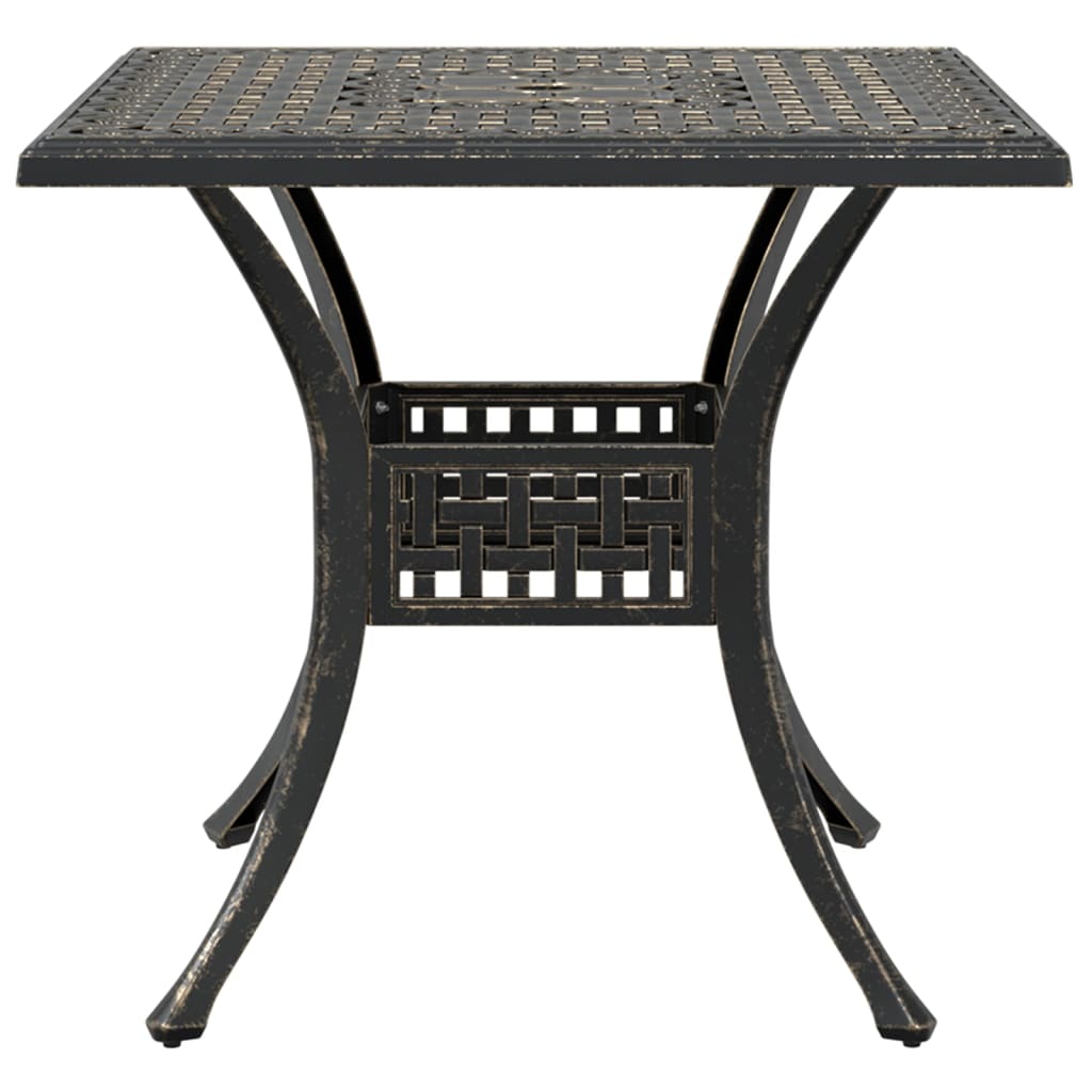 vidaXL Bistro Set | Bronze | Cast Aluminium | Medium | Durable | Bistro Set