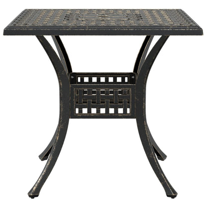 vidaXL Bistro Set | Bronze | Cast Aluminium | Medium | Durable | Bistro Set
