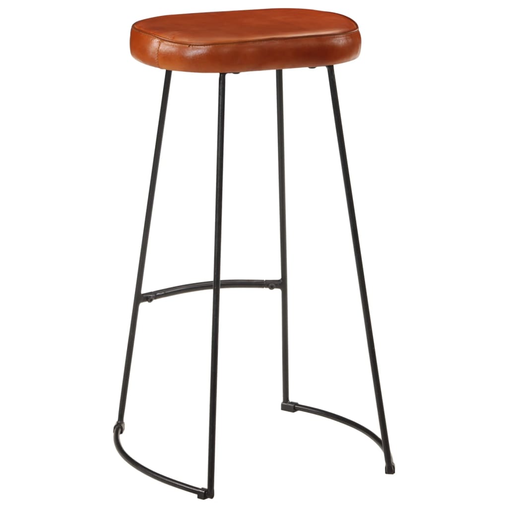 vidaXL 3 Piece Bar Set Solid Rough Wood Mango and Metal
