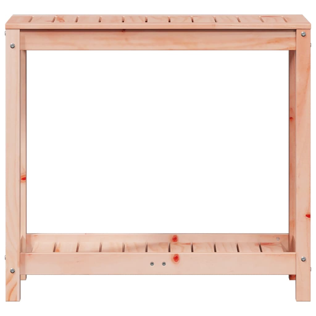 vidaXL Potting Table with Shelf 82.5x35x75 cm Solid Wood Douglas