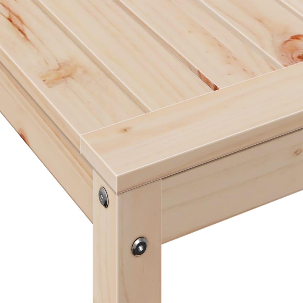 vidaXL Potting Table with Shelf 82,5x50x75 cm Solid Wood Pine