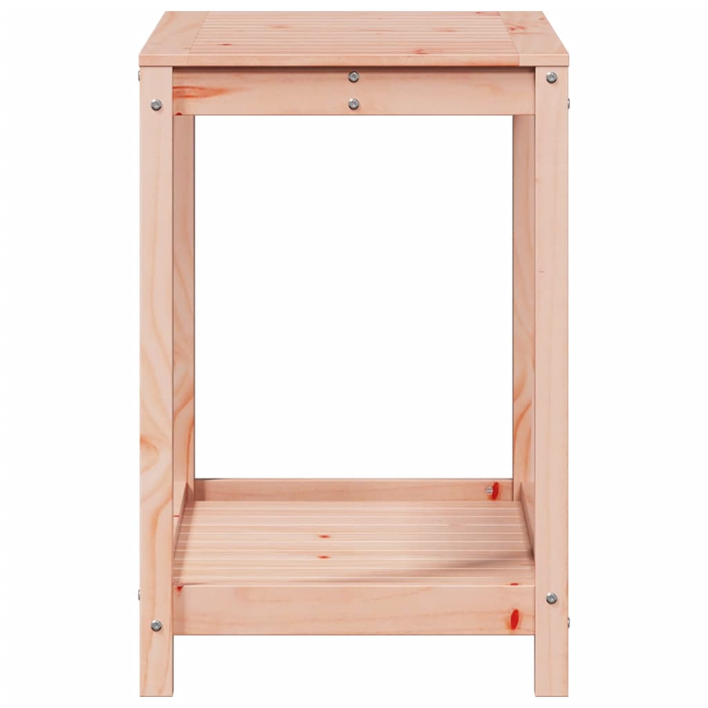 vidaXL Potting Table with Shelf 82.5x50x75 cm Solid Wood Douglas