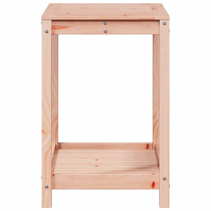 vidaXL Potting Table with Shelf 82.5x50x75 cm Solid Wood Douglas