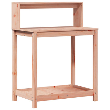 vidaXL Potting Table with Shelves 82,5x50x109,5 cm Solid Wood Douglas