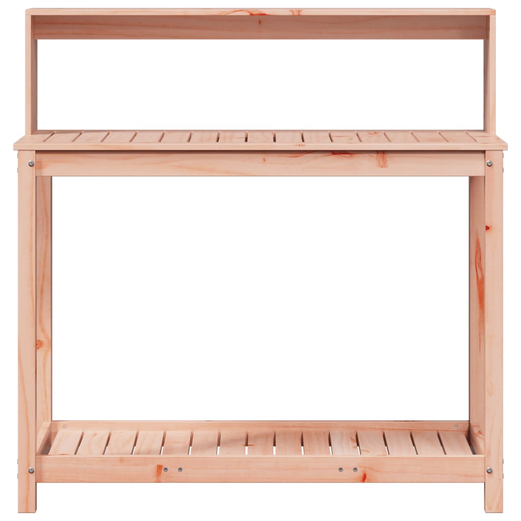 vidaXL Potting Table with Shelves 108x50x109.5 cm Solid Wood Douglas