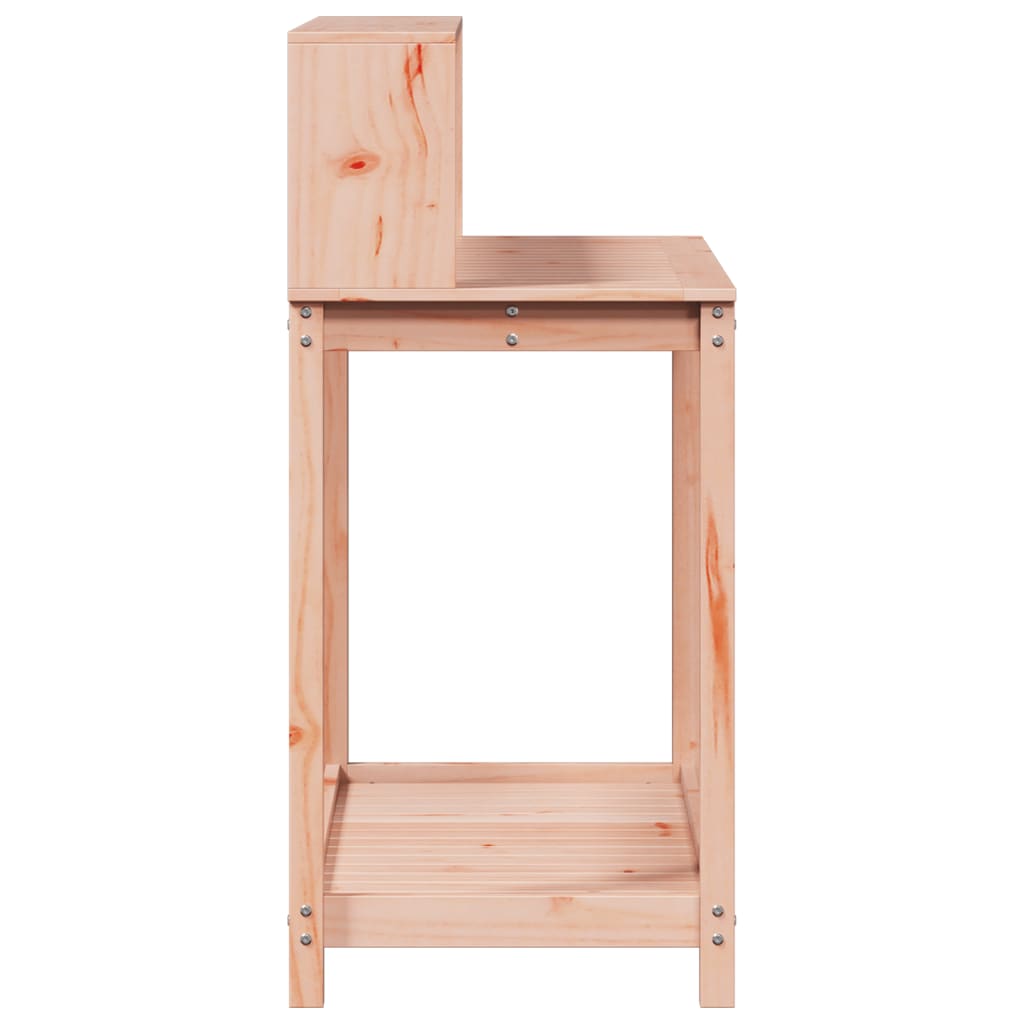 vidaXL Potting Table with Shelves 108x50x109,5 cm Solid Wood Douglas