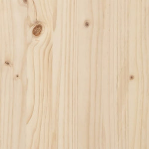 vidaXL Sun Lounger 199.5x62x55 cm Solid Wood Pine