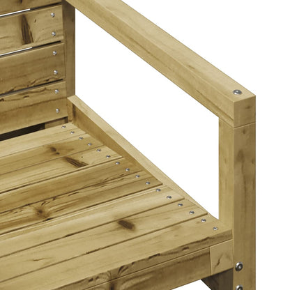 vidaXL Garden Chair 57.5x63x76 cm Impregnated Wood Pine