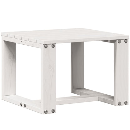 vidaXL Garden Lounge Set | White | Solid Pine Wood | Medium | Modular