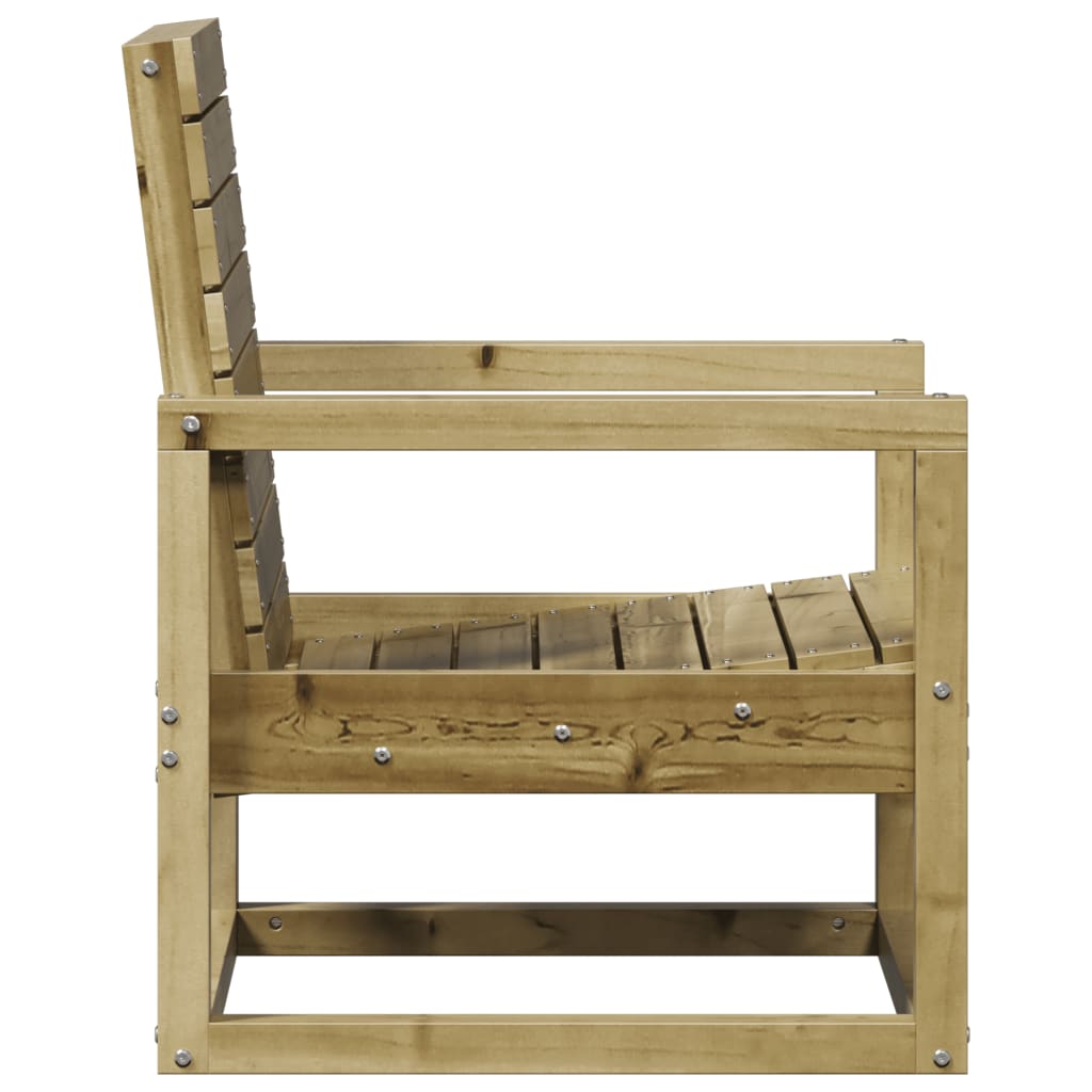 vidaXL Garden Lounge Set | Natural wood | Vacuum pressure treated pine wood