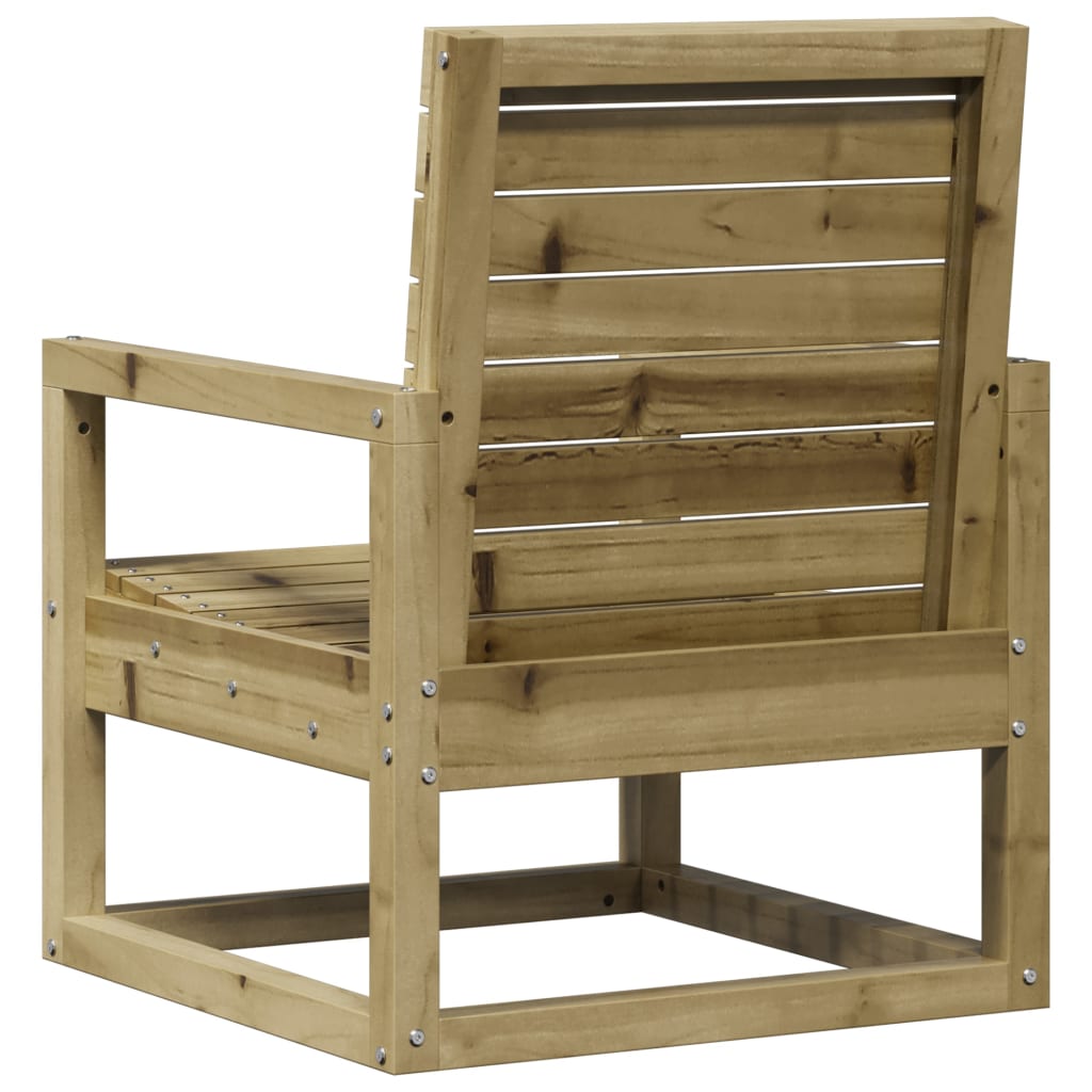 vidaXL Garden Lounge Set | Natural wood | Vacuum pressure treated pine wood