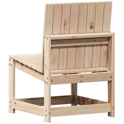 vidaXL Garden Chair 50.5x55x77 cm Solid Wood Pine