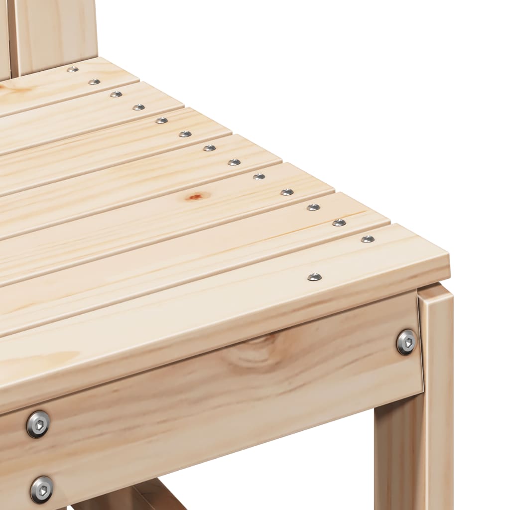 vidaXL Garden Chair 50.5x55x77 cm Solid Wood Pine