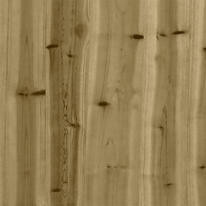 vidaXL Garden Chair 50.5x55x77 cm Impregnated Wood Pine