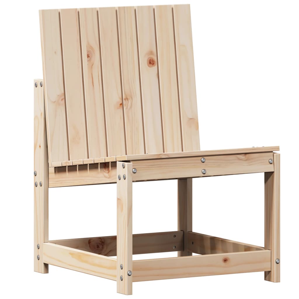 vidaXL 3 Piece Garden Lounge Set Solid Wood Pine