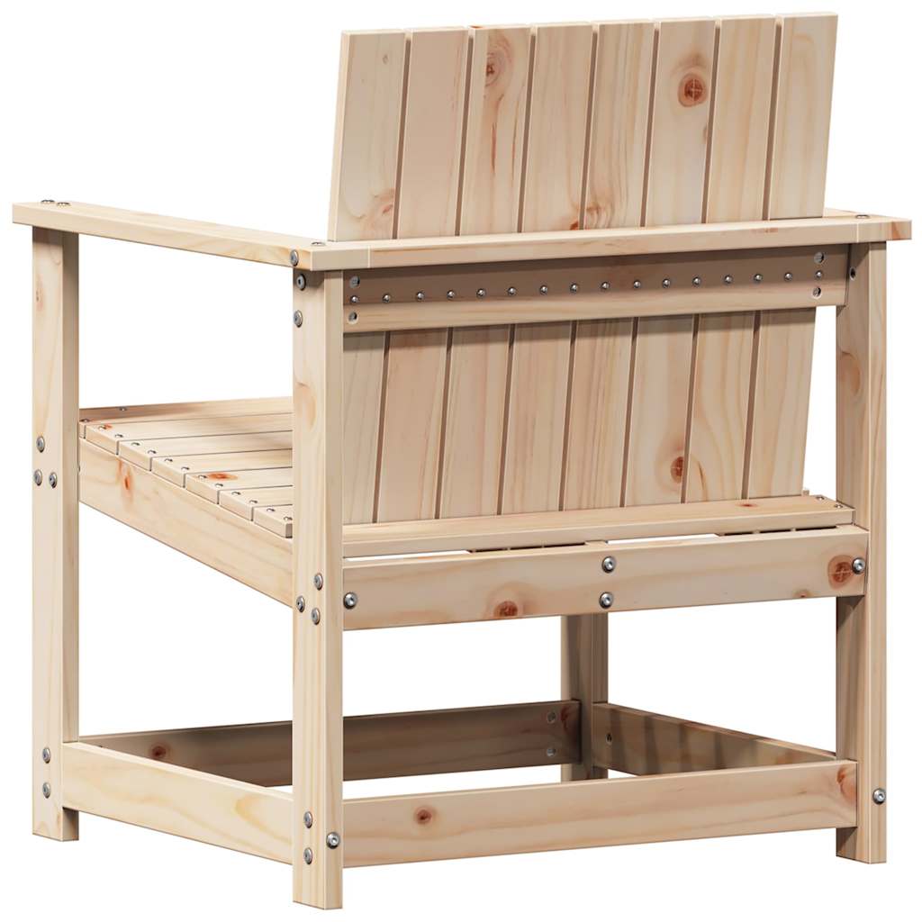 vidaXL 3 Piece Garden Lounge Set Solid Wood Pine
