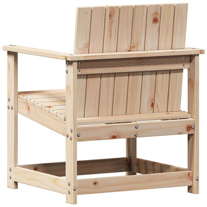 vidaXL 3 Piece Garden Lounge Set Solid Wood Pine