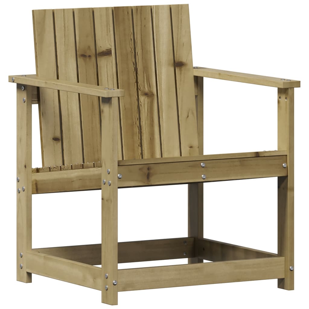 vidaXL 3 Piece Garden Lounge Set Impregnated Wood Pine