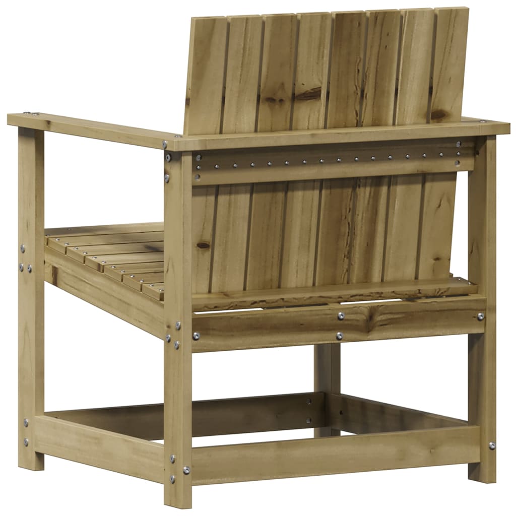 vidaXL 3 Piece Garden Lounge Set Impregnated Wood Pine