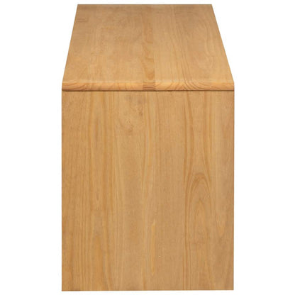 vidaXL TV Cabinet SAUDA Oak 99x43x55 cm Solid Wood Pine