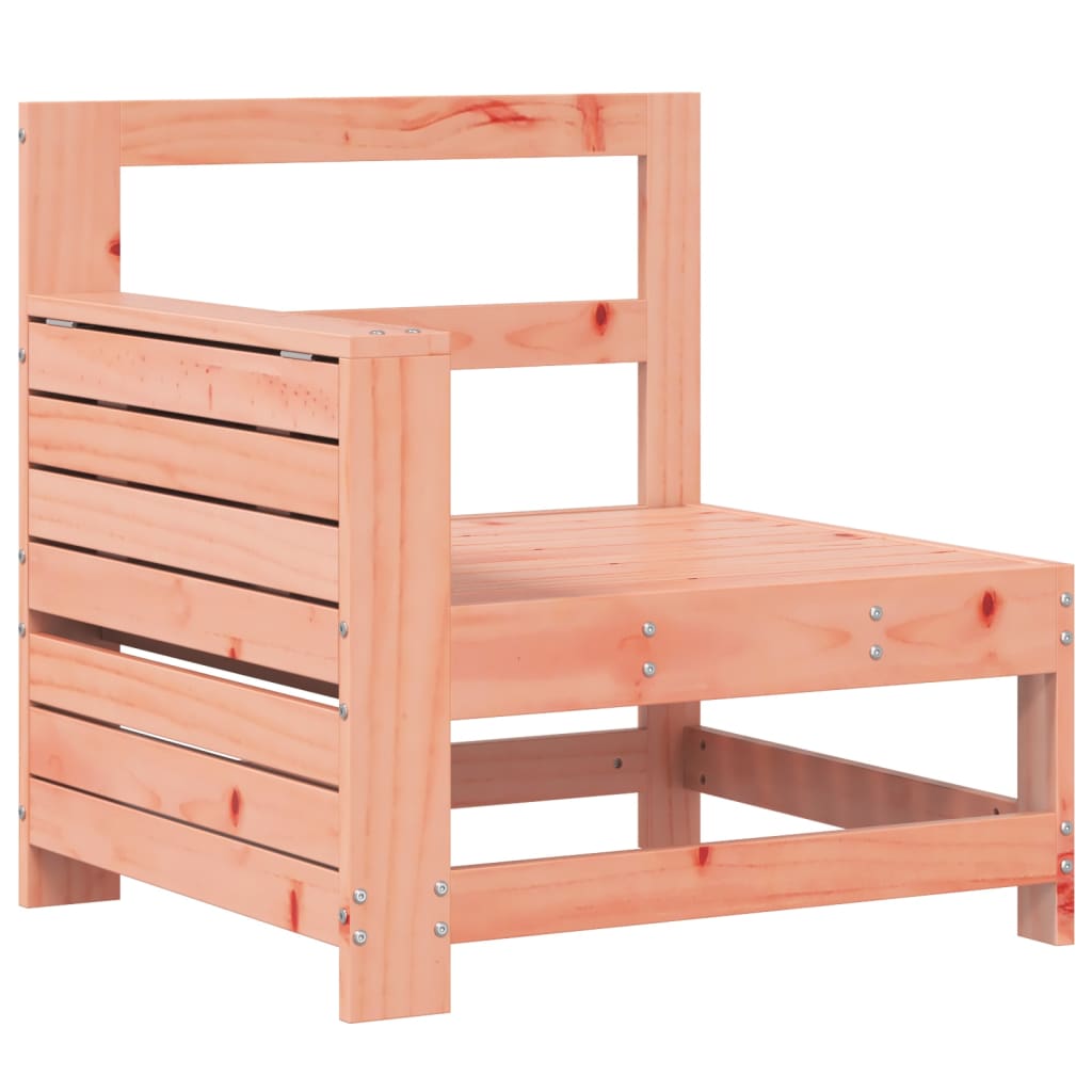 vidaXL Garden Sofa | Natural wood | Solid Douglas wood