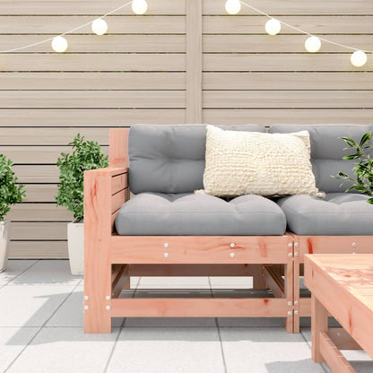 vidaXL Garden Sofa | Solid Douglas wood | 69x62x70.5 cm | Modular | Garden Sofa