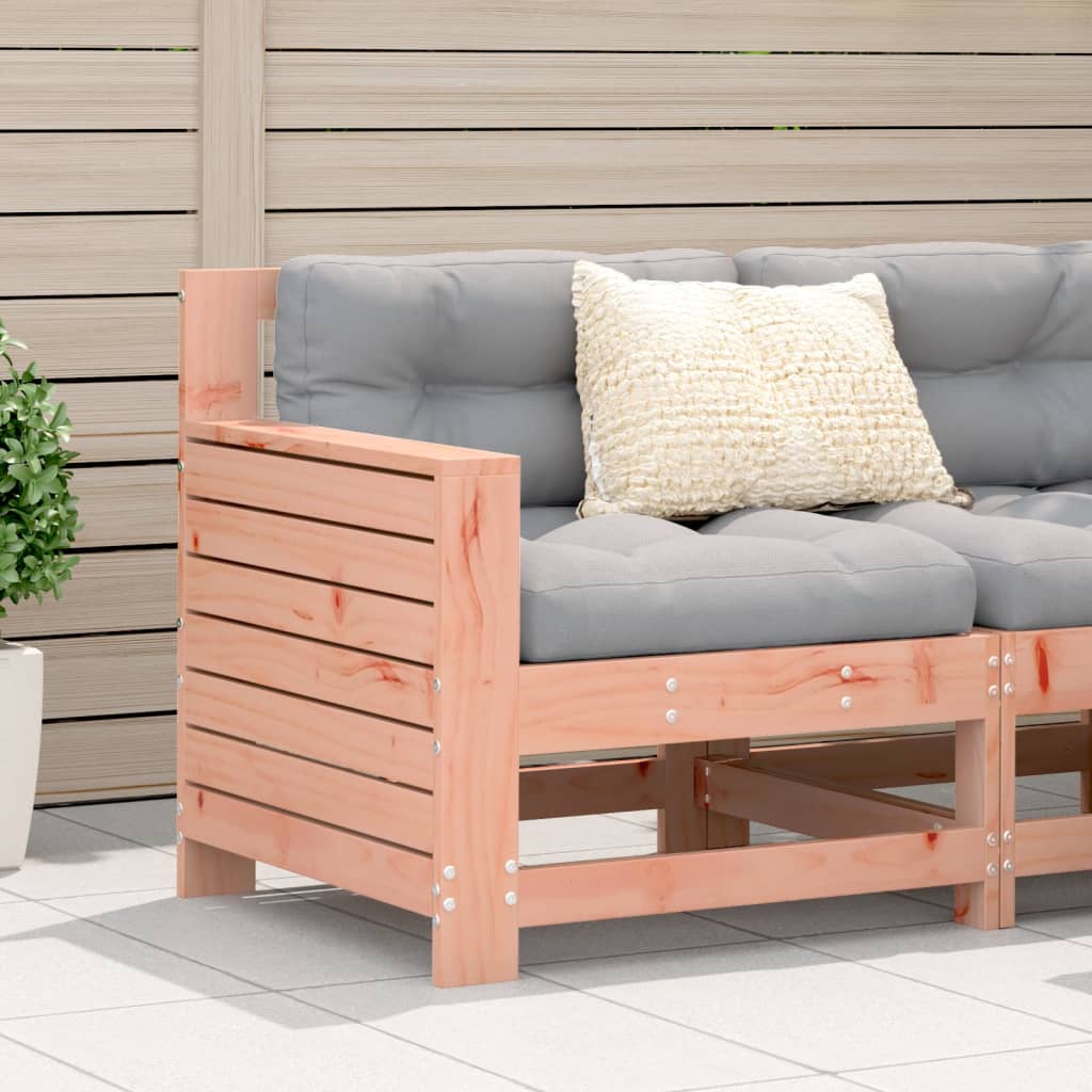 vidaXL Garden Sofa | Solid Douglas wood | 69x62x70.5 cm | Modular | Garden Sofa