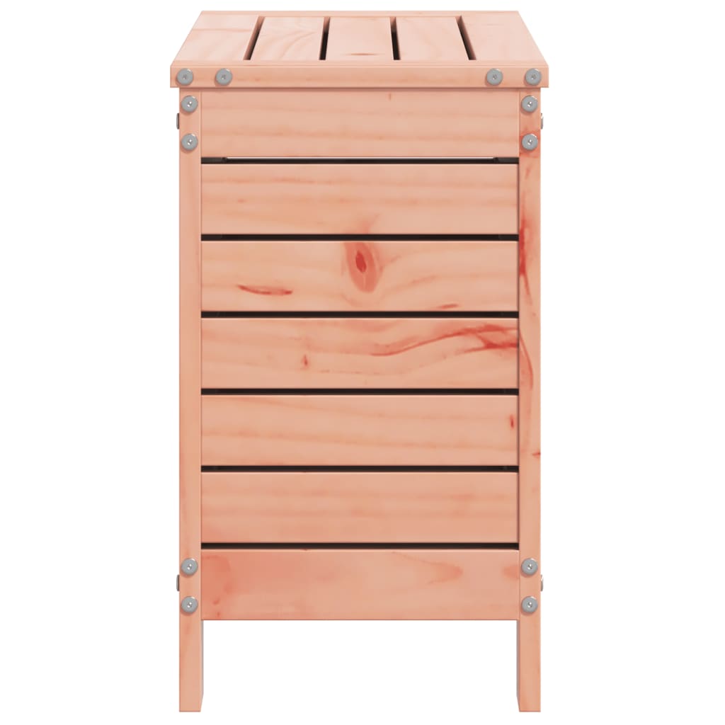 vidaXL Garden Footstool | Natural Wood | Solid Douglas Wood | Medium | Modular