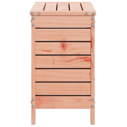 vidaXL Garden Footstool | Natural Wood | Solid Douglas Wood | Medium | Modular