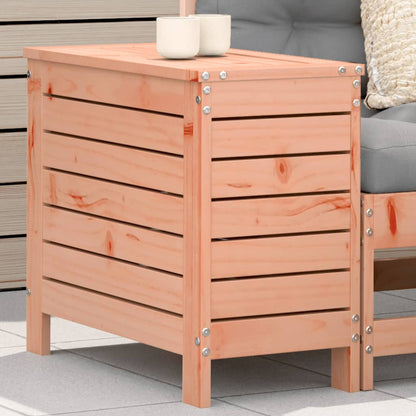 vidaXL Garden Footstool | Natural Wood | Solid Douglas Wood | Medium | Modular