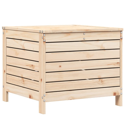 vidaXL Garden Footstool | Natural Pine | Solid Pine Wood | Standard | Modular
