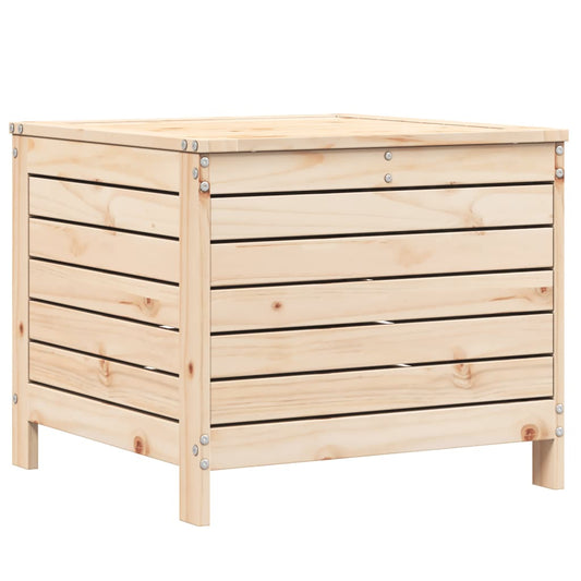 vidaXL Garden Footstool | Natural Pine | Solid Pine Wood | Standard | Modular